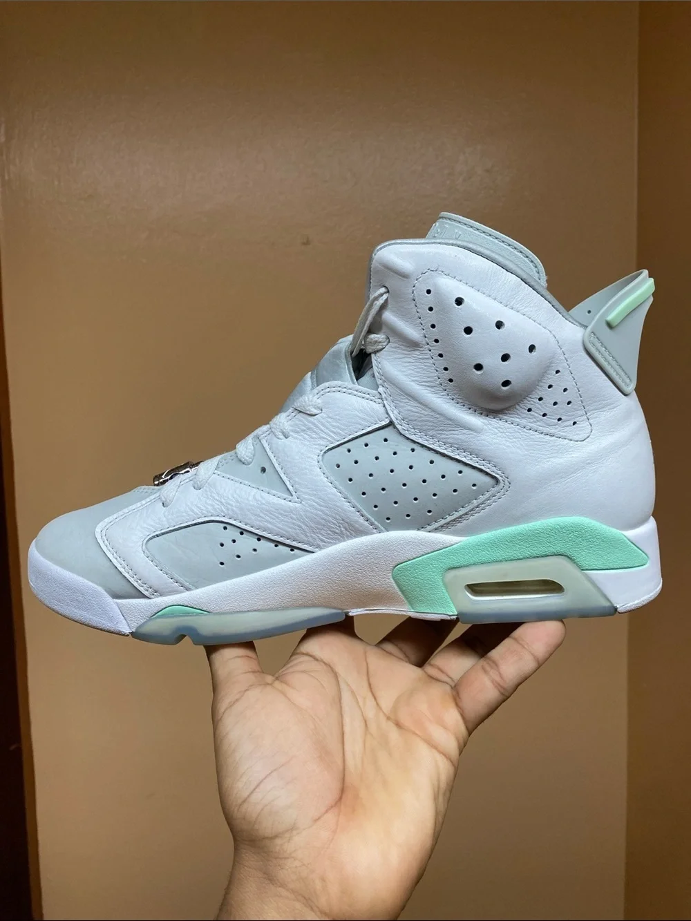 2022 Air Jordan 6 Retro Mint Foam Size 11 Women’s Size 9.5 Men’s DQ4914-103